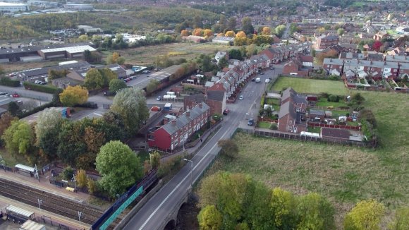 Aerial Shots of Shirebrook - 1